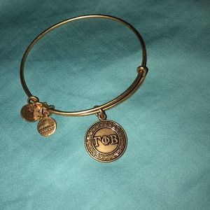 Alex & Ani Gold Gamma Phi Beta Bracelet